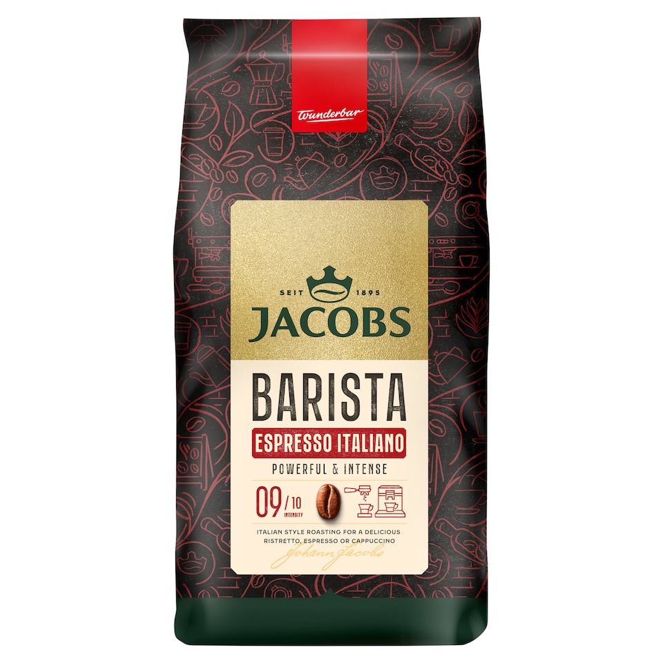 Jacobs Barista Espresso Italiano Roasted Coffee Beans 1000 g