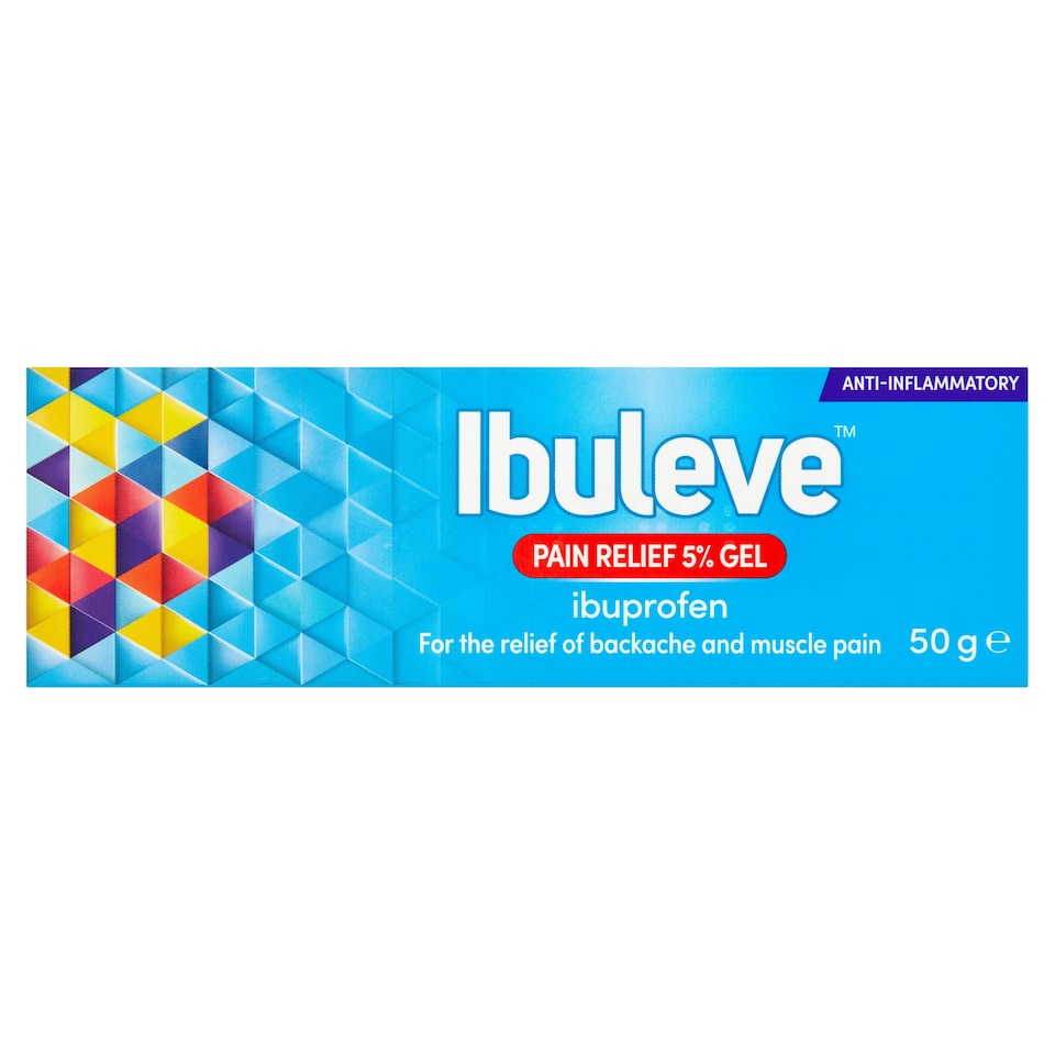 image 1 of Ibuleve Ibuprofen Pain Relief 5% Gel 50g