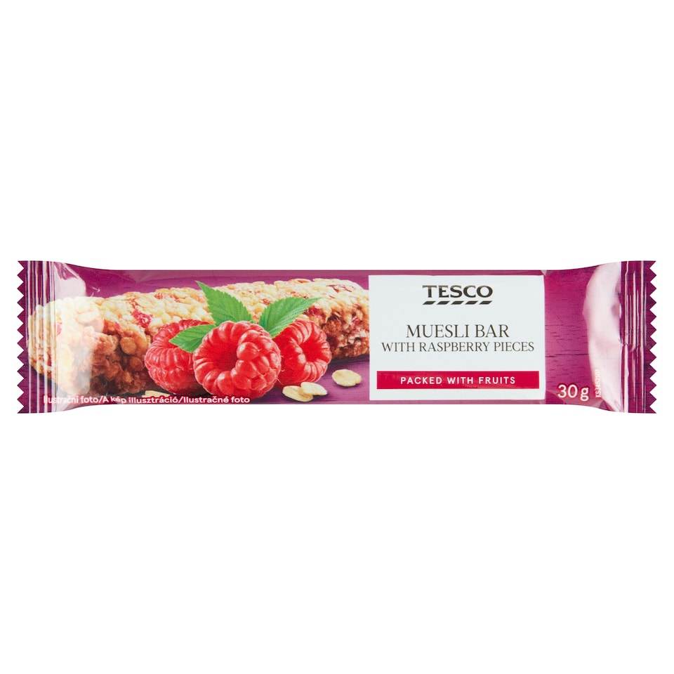 Tesco Müsli tyčinka s malinami 30g