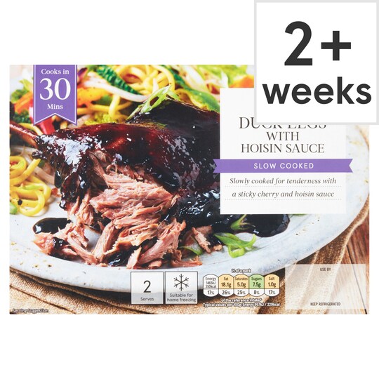 Tesco Duck Legs With Hoisin Sauce 520G Tesco Groceries