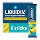 image 1 of Liquid I.V. Hydration Multiplier Electrolyte Powder Mix Lemon Lime 6x16g