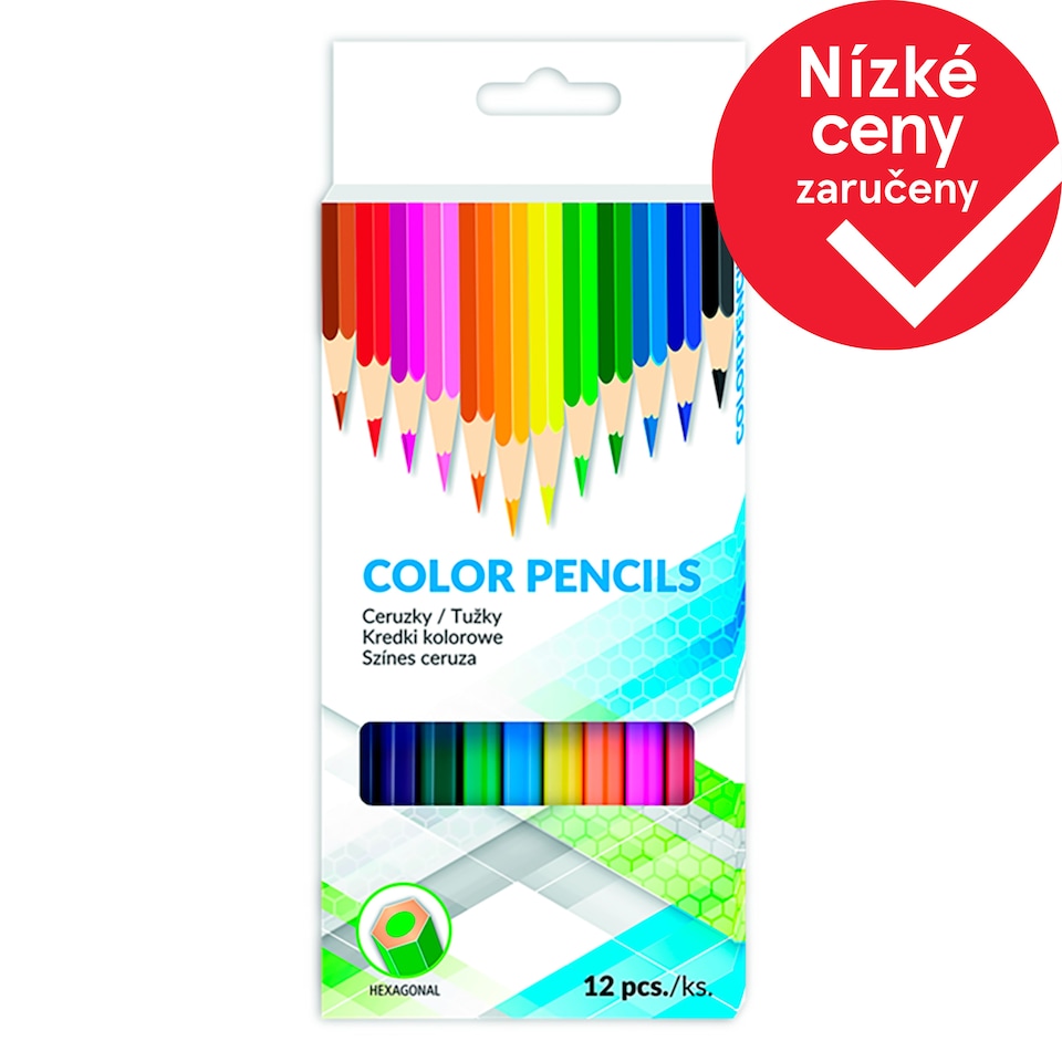Barevné tužky 12 ks