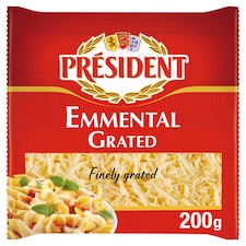Président Grated Emmental Cheese 200g
