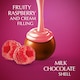 image 2 of Lindt Lindor Raspberry & Cream Milk Chocolate Truffles 200g 