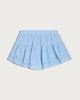 image 2 of OH ME OH MY Pure Cotton Broderie Layered Skort in Blue