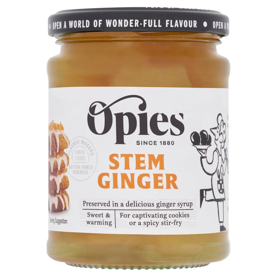 image 1 of Opies Stem Ginger 350G