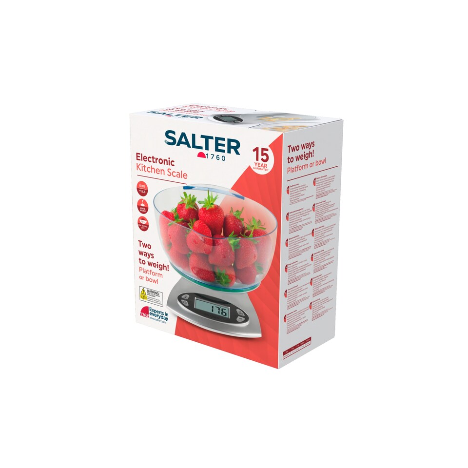 image 1 of Salter 1069 Bowl Electronic Scale