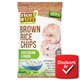 RiceUp! Eat Smart teljes kiőrlésű barna rizs chips hagymás-tejfölös ízesítéssel 60 g  1. kép