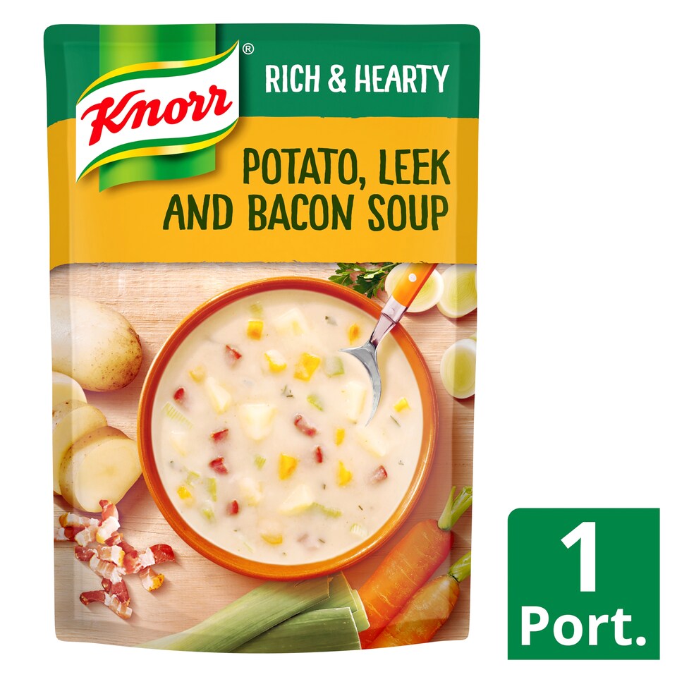 image 1 of Knorr Rich And Heart Potato, Leek And Bacon 390G