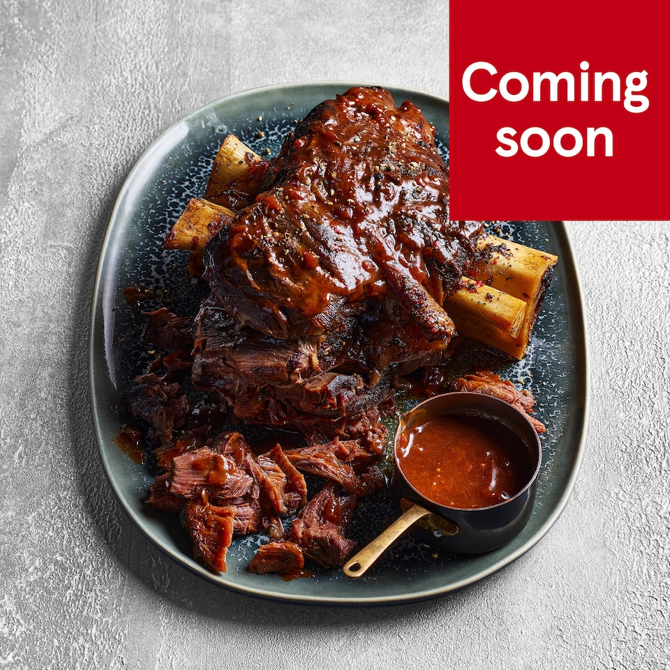 35. Tesco Finest Slow Cooked Bone-in Beef Shin with Bordelaise Sauce 2.815kg (Serves 8)