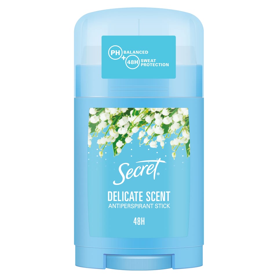image 1 of Secret Delicate Antiperspirant Stick For Women 40 ml