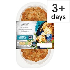 Tesco Finest 2 Smoked Haddock Fishcakes 290G