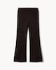 image 3 of F&F Girls Cotton Rich Ribbed Leggings in Brown