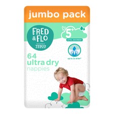 Nutmeg Baby Ultra Dry Nappies Size 6 30 Pack | Disposable Baby