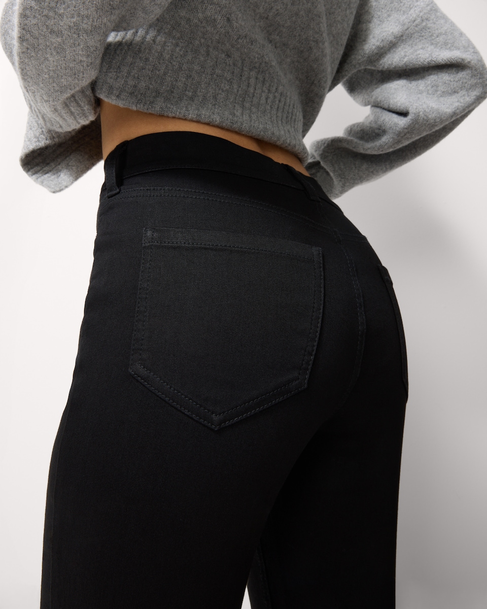 image 1 of F&F High Rise Jeggings in Black