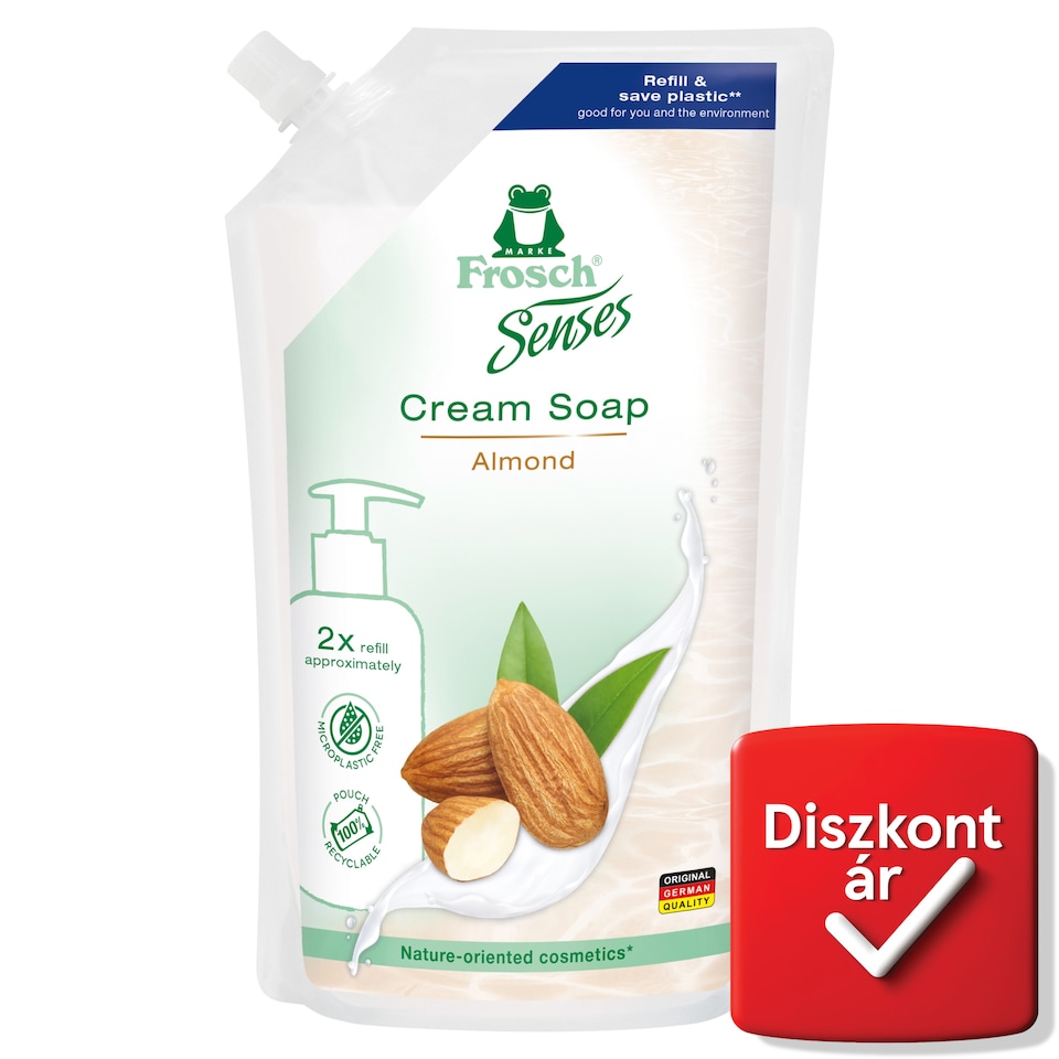 Frosch Senses Almond Cream Soap 500 ml