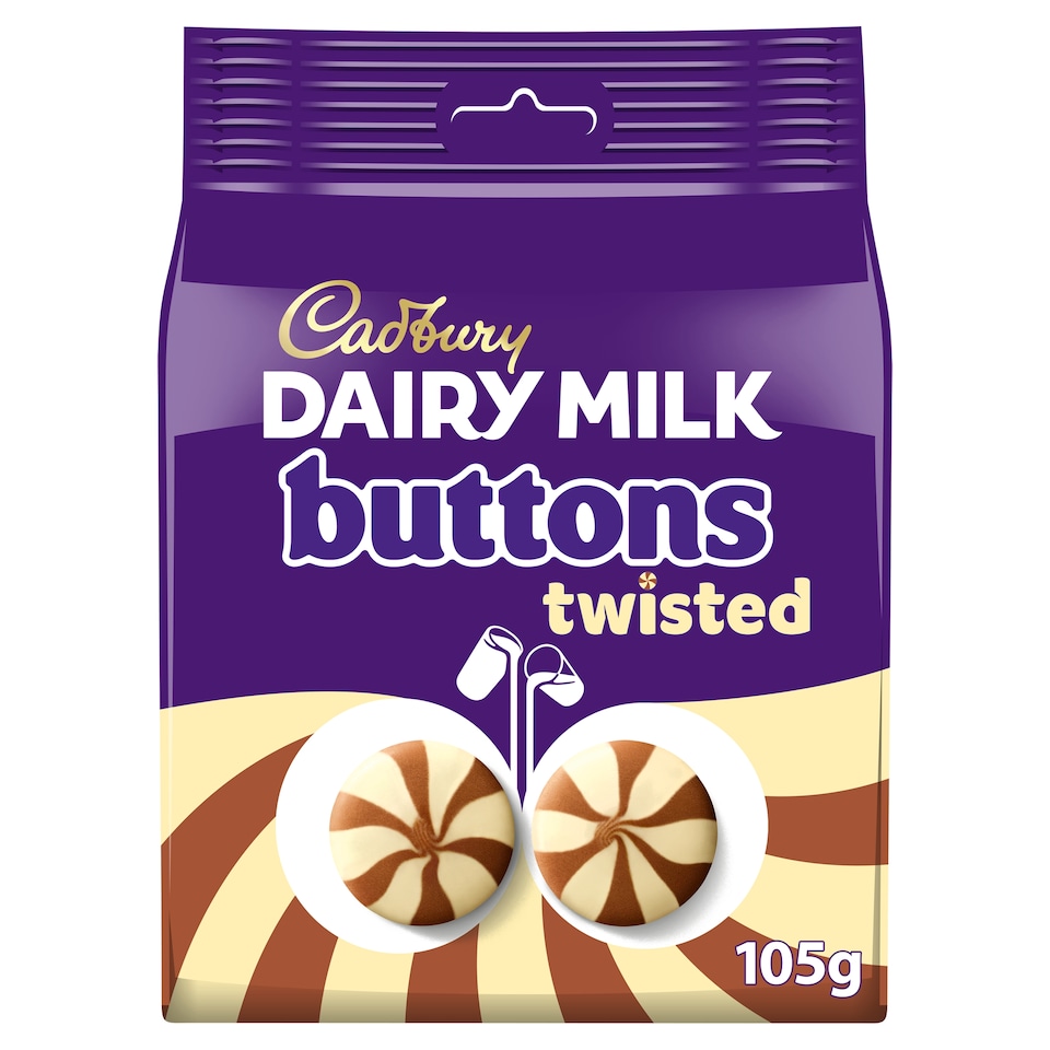 Cadbury Dairy Milk Buttons - Twisted 105g