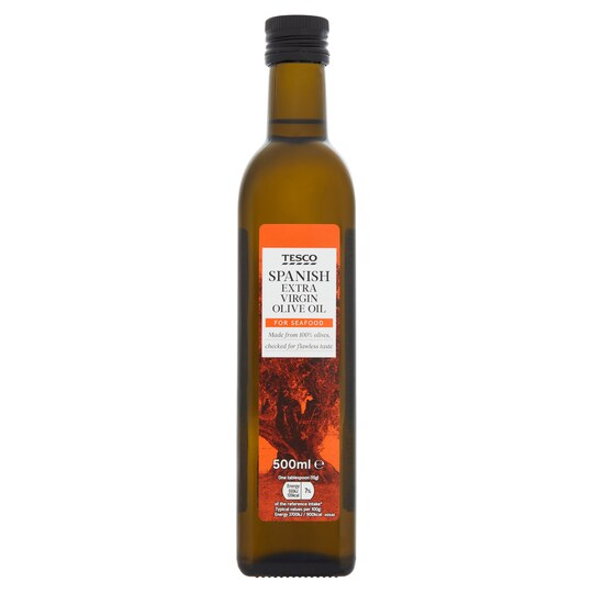 Tesco Spanish Extra Virgin Olive Oil 500Ml Tesco Groceries