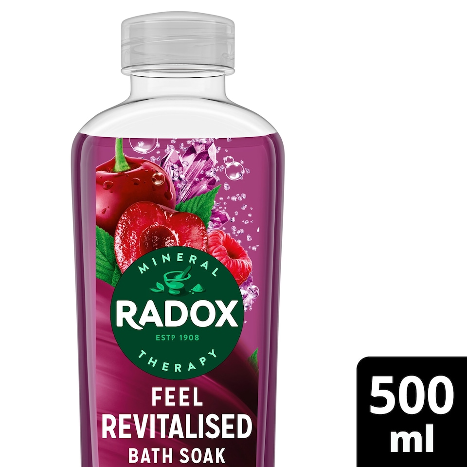 image 1 of Radox Feel Revitalised Bath Soak 500ml