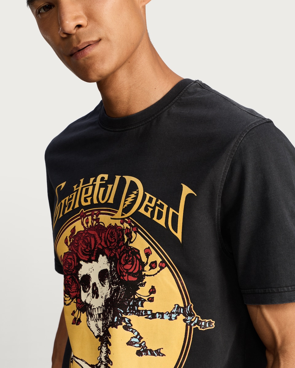 image 1 of Grateful Dead Halloween Graphic T-Shirt in Black