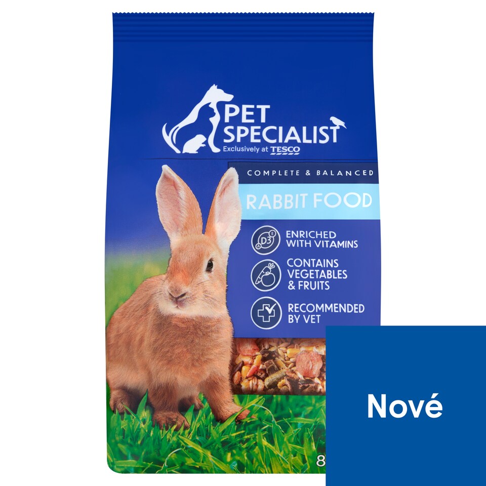 Pet Specialist Kompletní krmivo pro zakrslé králíky 800g