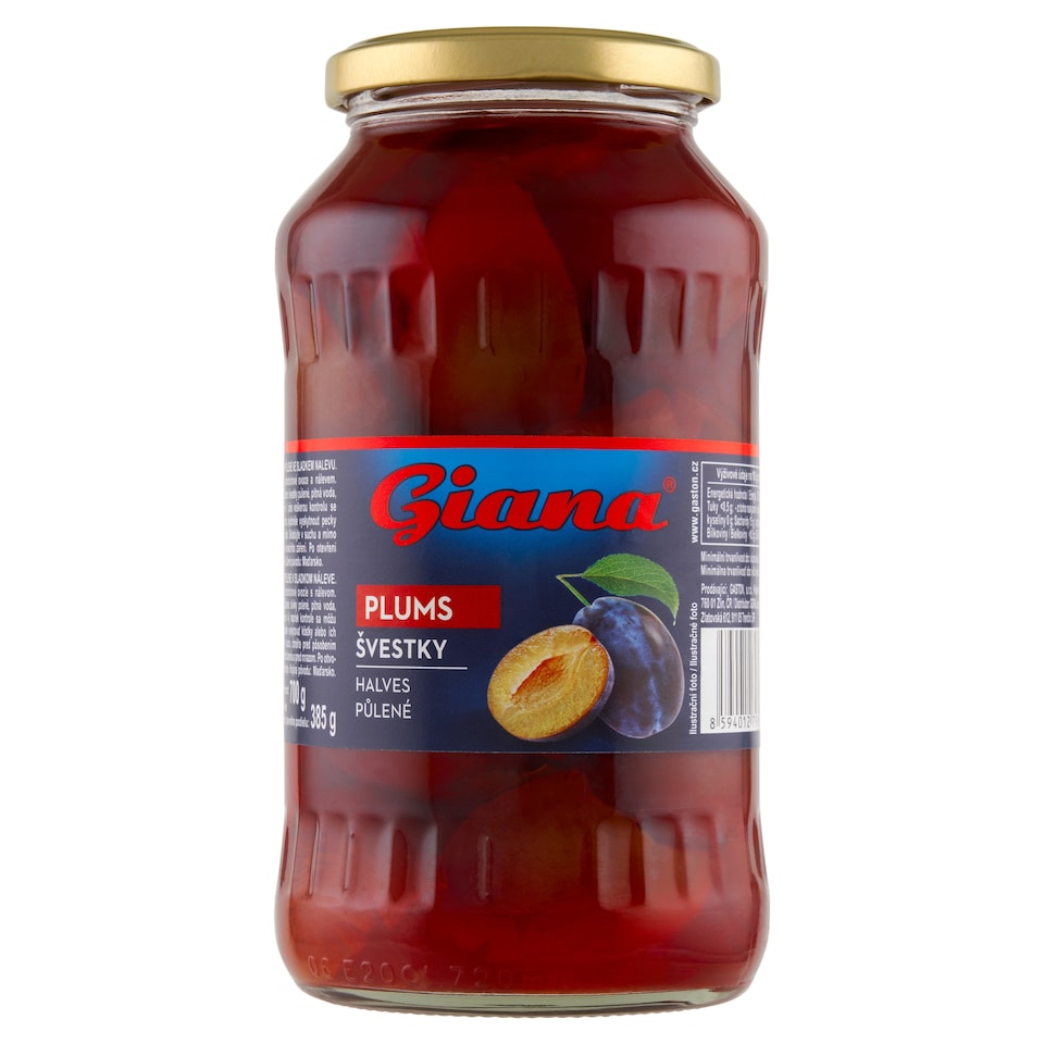 image 1 of Giana Plums Halves 700 g