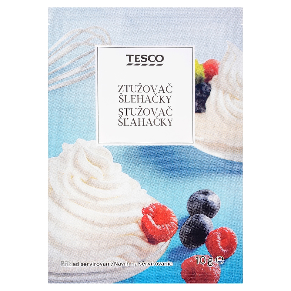 Tesco Ztužovač šlehačky 10g