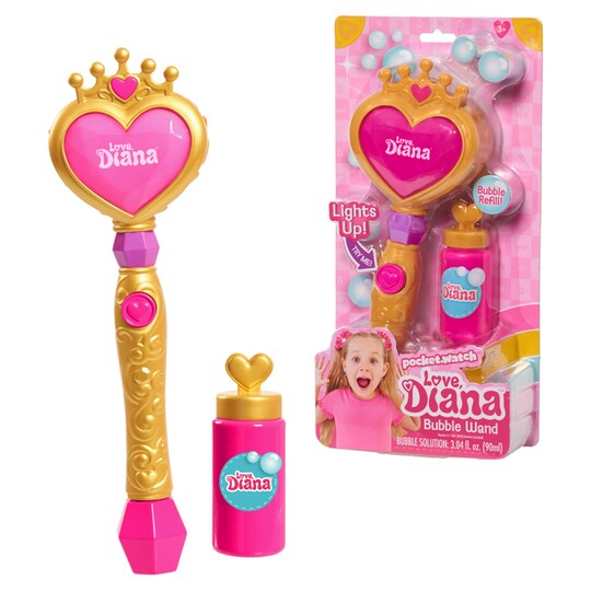 Love Diana Bubble Wand - Tesco Groceries