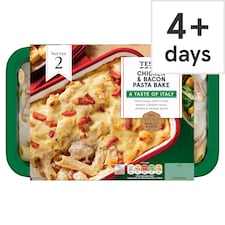 Tesco Chicken & Bacon Pasta Bake 750G