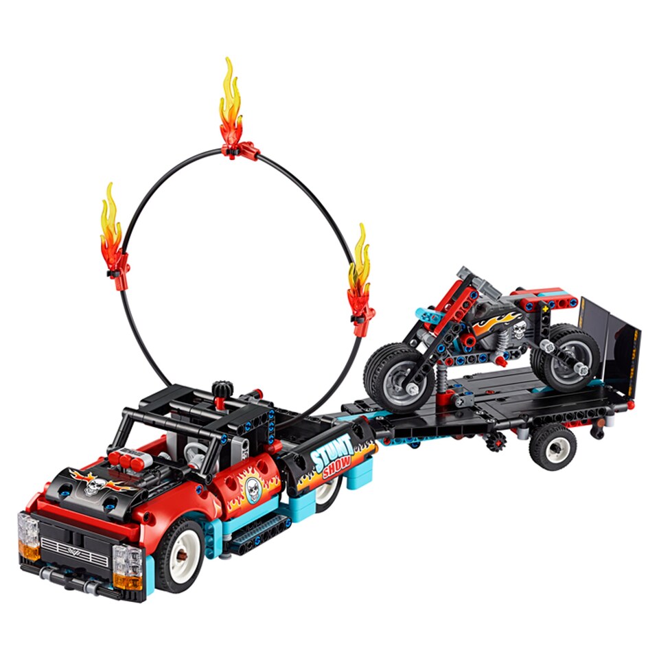 image 1 of LEGO Technic Stunt Show Truck & Bike 42106