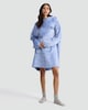 image 2 of Disney Lilo and Stitch Star Print Fleece Pyjama Hoodie in Blue