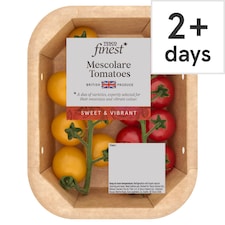 Tesco Finest Mescolare Vine Tomatoes 220G