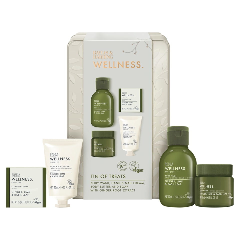 image 1 of Baylis & Harding Wellness Tin Of Treats Gift Set