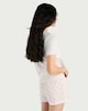 image 3 of F&F Pure Cotton Le Soleil Short Pyjama Set in Multi White