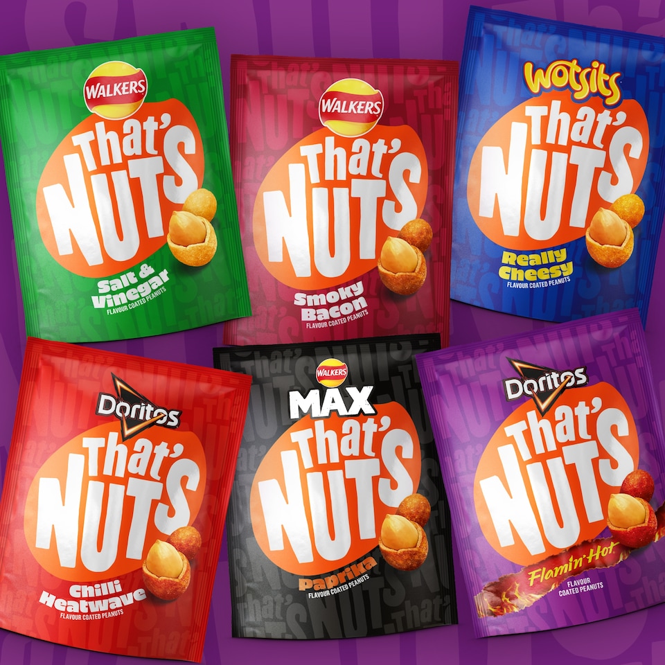 image 1 of Doritos Thats Nuts Flamin Hot 160g