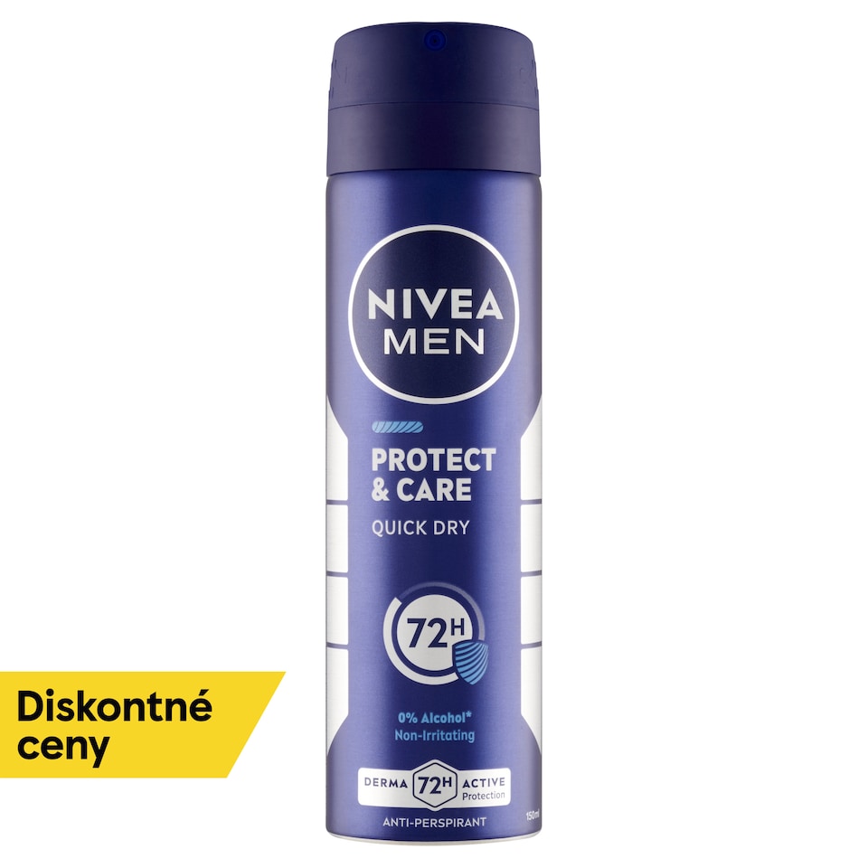 obrázok 1 z Nivea Men Protect & Care Sprej antiperspirant 150 ml