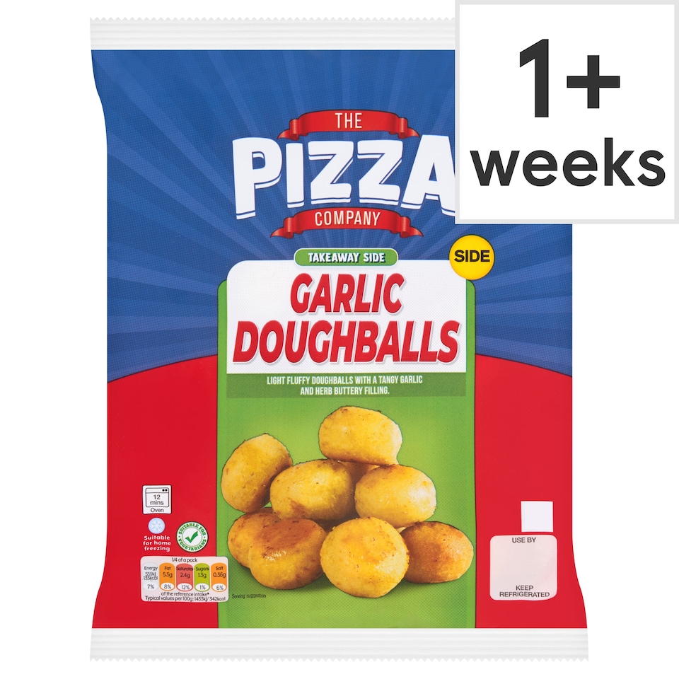 The Pizza Company Garlic Doughballs 165G