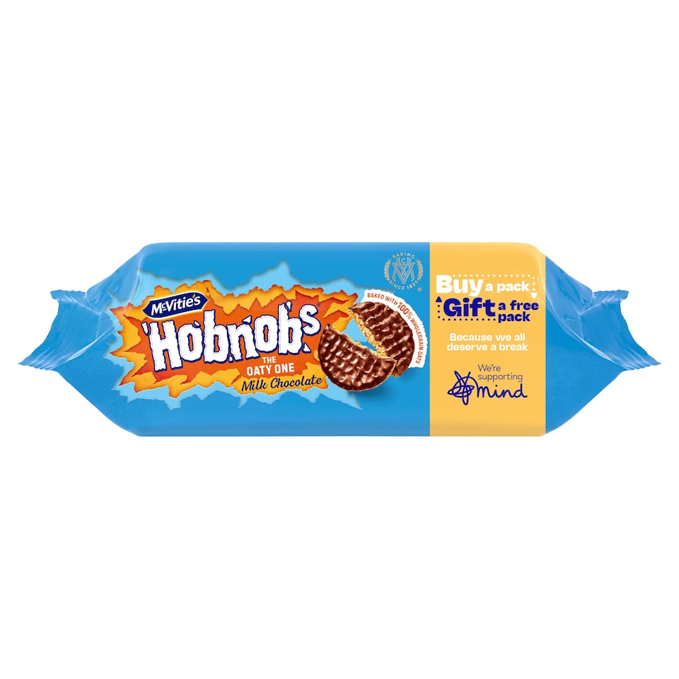 McVitie's Hobnobs Milk Chocolate Biscuits 262g