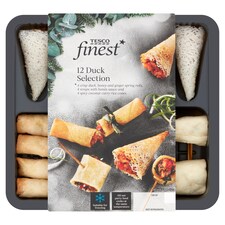 Tesco Finest 12 Duck Selection 204G