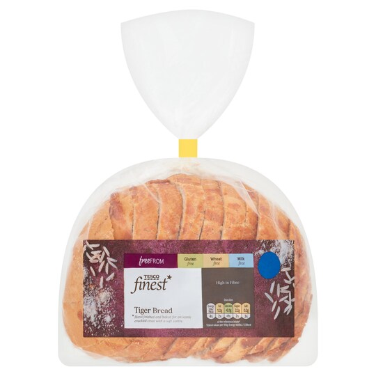 Tesco Finest Free From Tiger Bread 400G Tesco Groceries