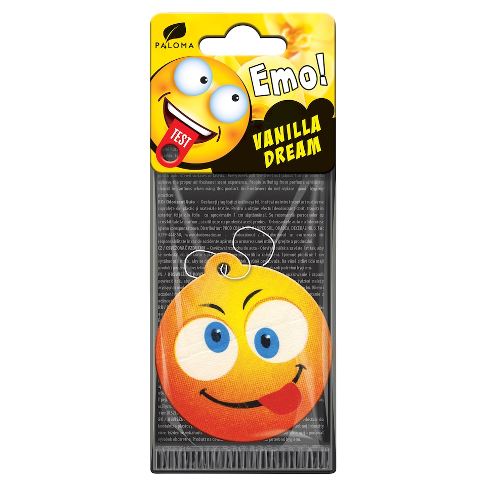 Paloma Emo! Vanilla Dream osvěžovač vzduchu 4g