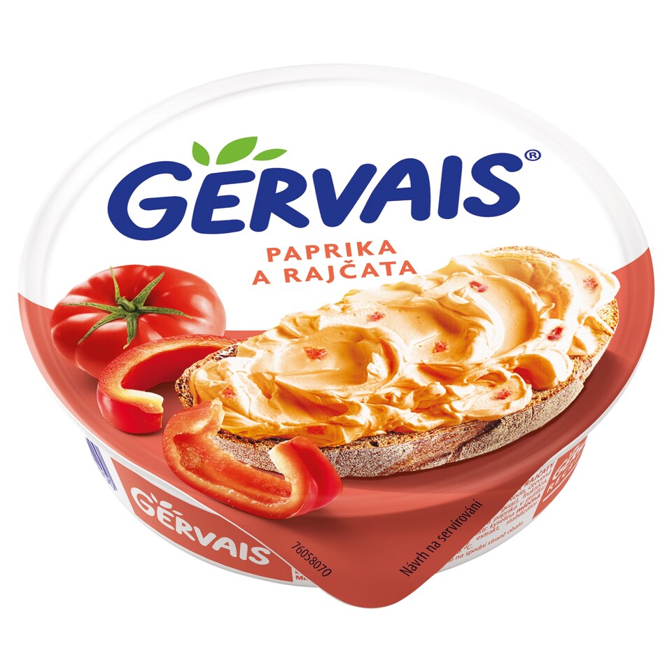 Gervais Fresh Cottage Cheese with Peppers and Tomatoes 80g