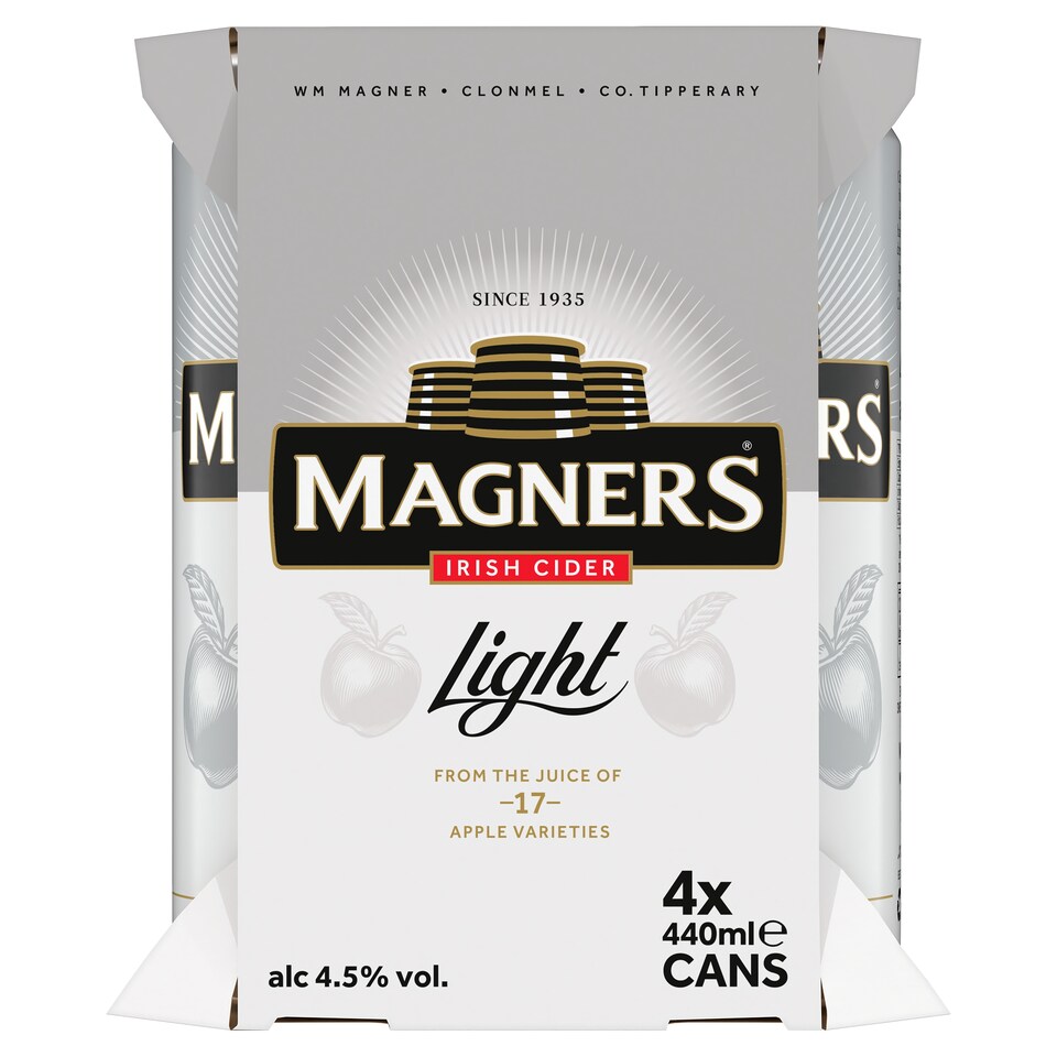 Magners Irish Cider Light 4 x 440ml