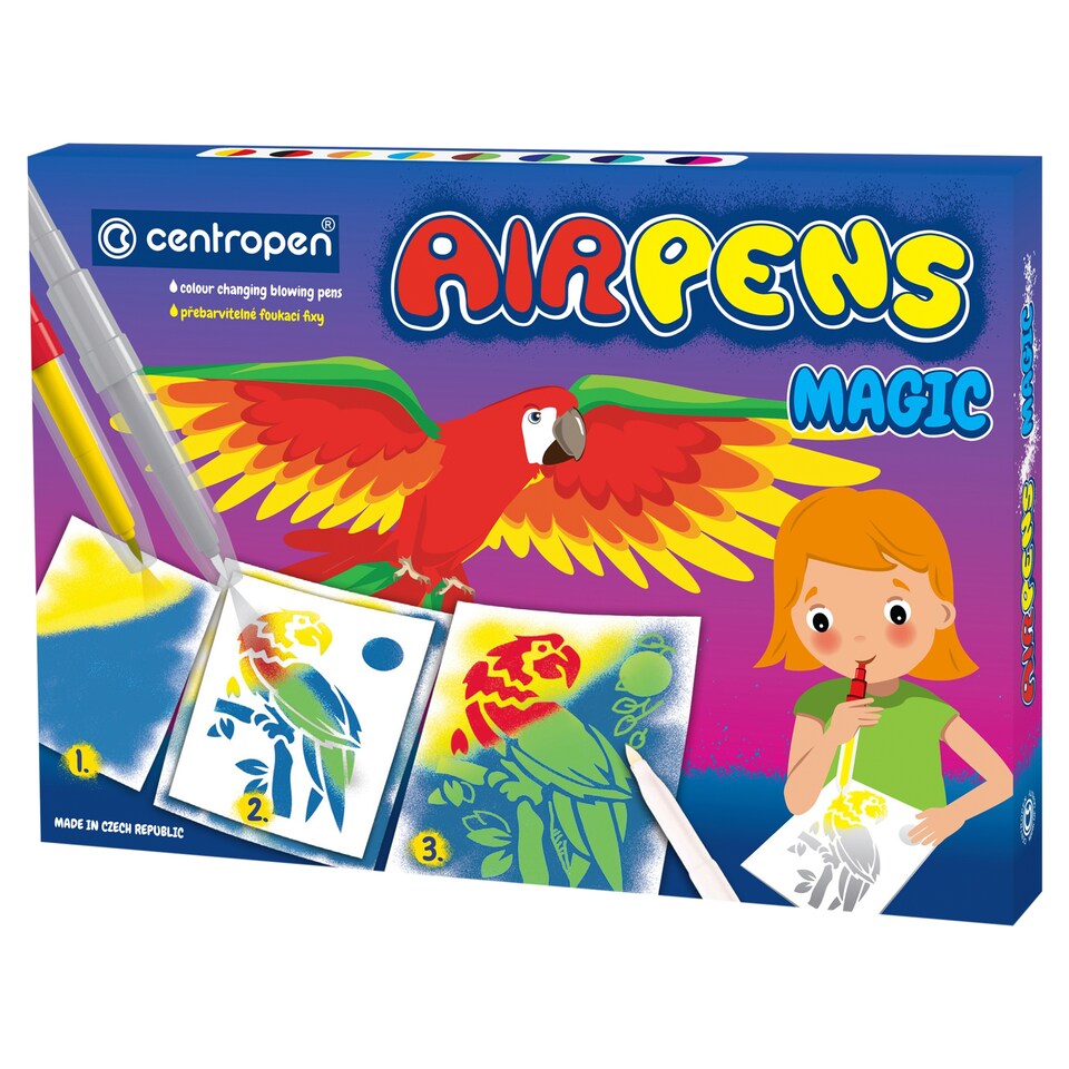 Centropen Air Pens Magic fúkacie fixky 11 ks