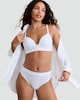 image 2 of F&F 2-Pack Non Wired Striped Padded Bras in Multi
