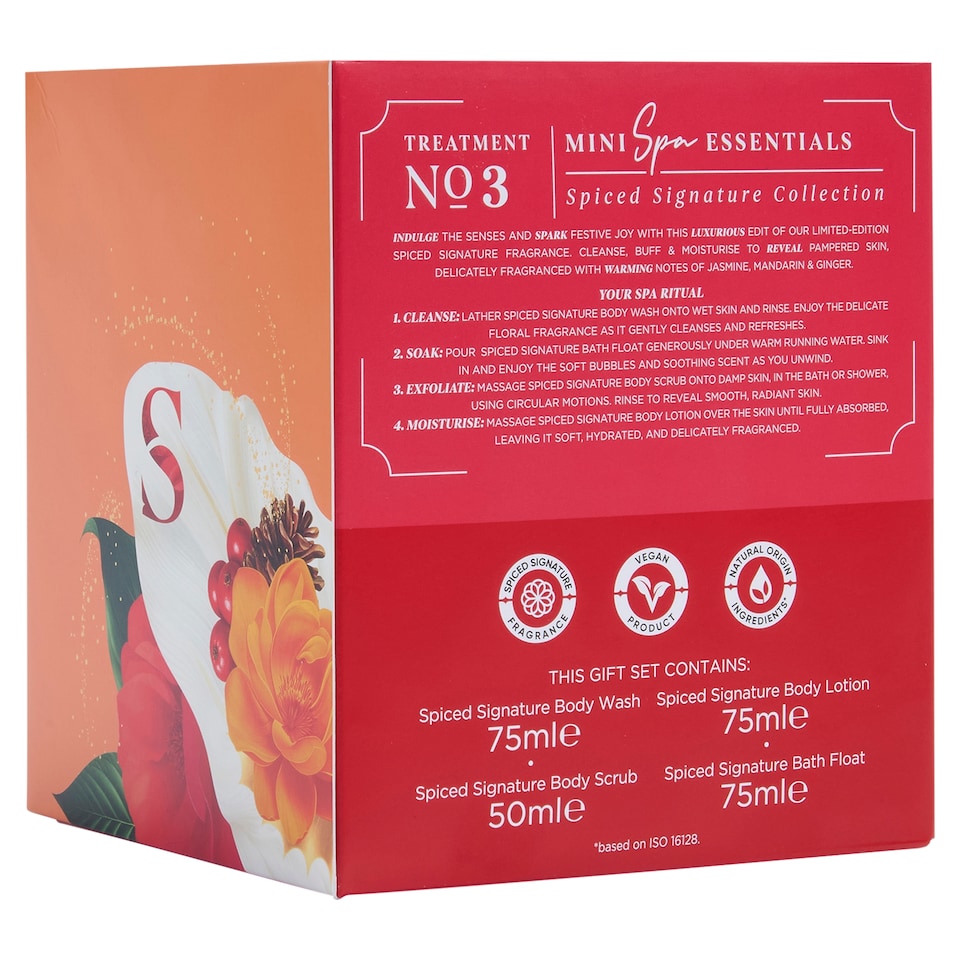 image 1 of Sanctuary Spa Spiced Signature Mini Spa Essentials Gift Set