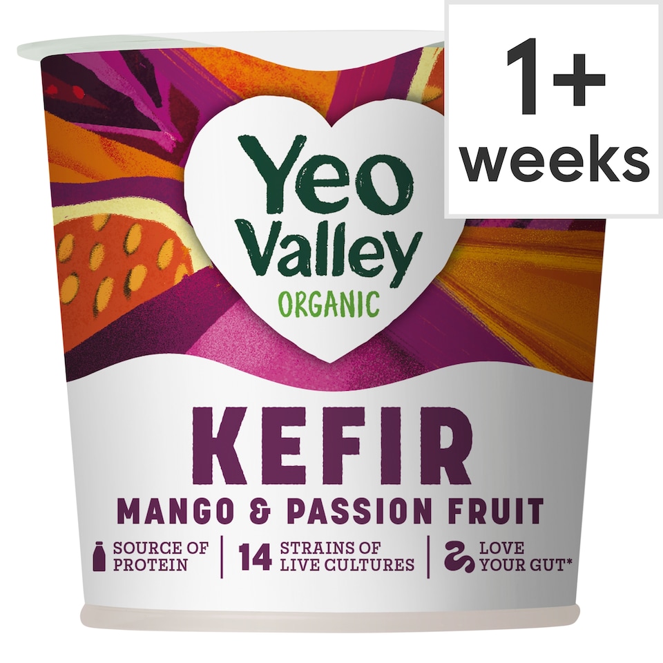 Yeo Valley Kefir Yogurt Mango & Passion Fruit 350G