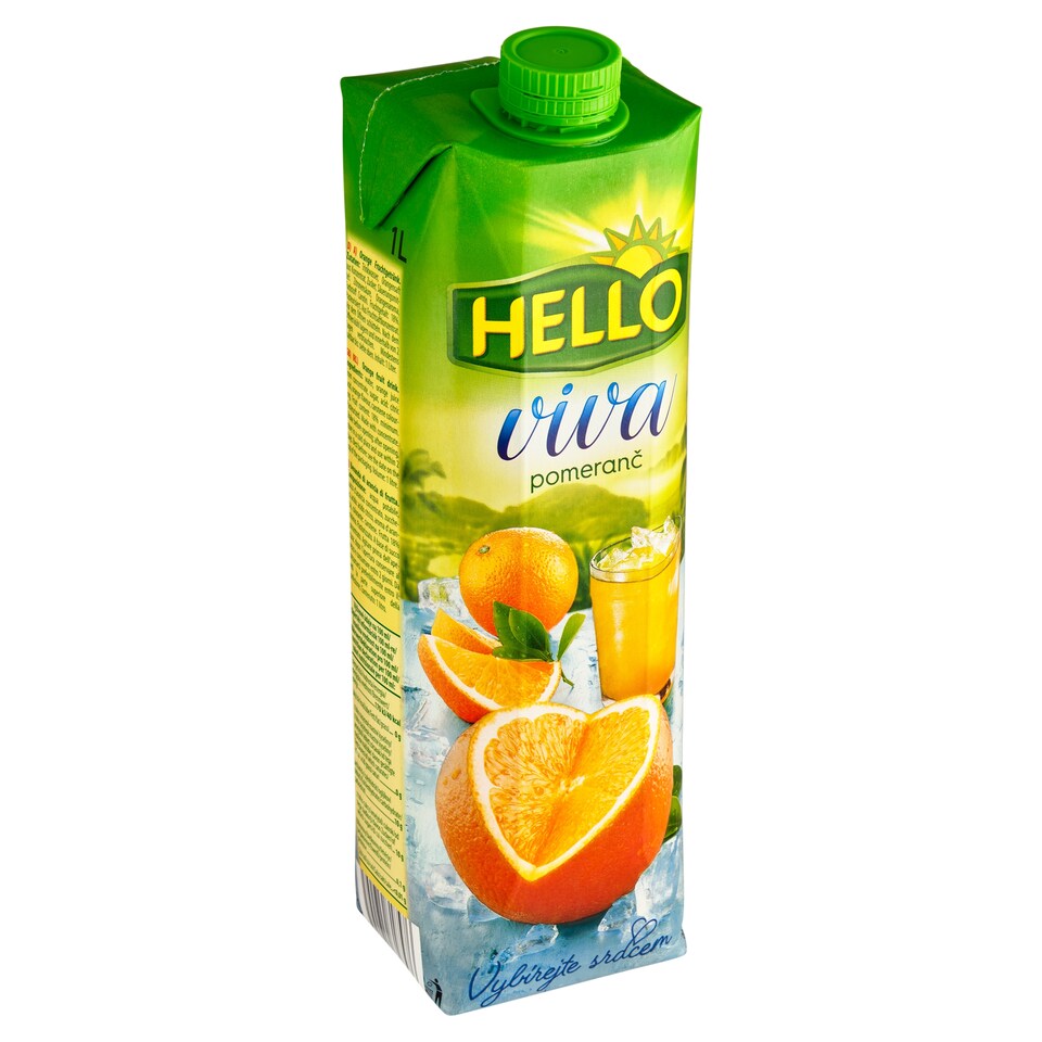 Hello Viva pomeranč 1l