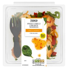 Tesco Sweet Chiili Chicken Noodle Salad 240G