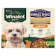 image 2 of WINALOT Meaty Chunks Small Dog Mixed in Gravy Wet Dog Food 12x100g